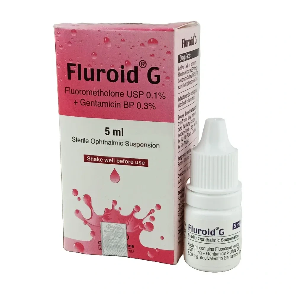 Fluroid G Ophthalmic Suspension 0.1%+0.3%