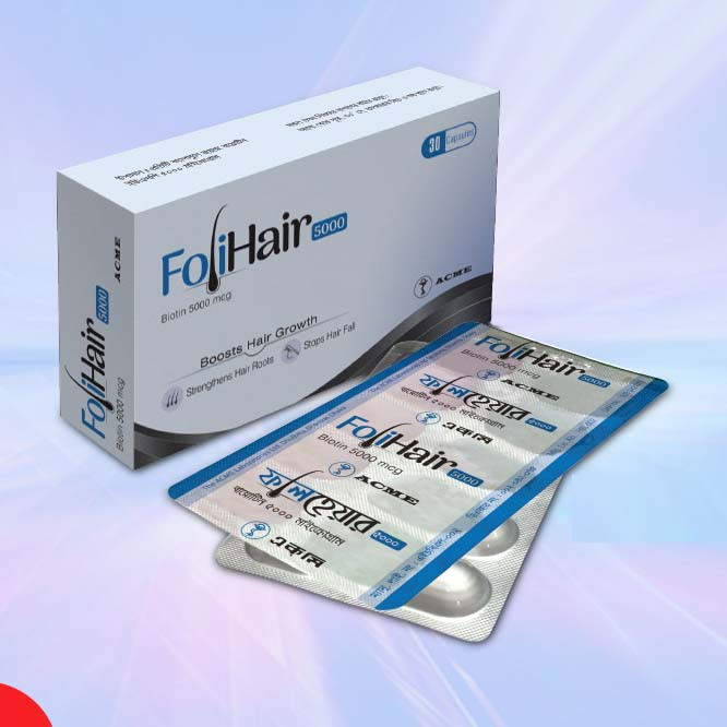 FoliHair Capsule 5000 mcg