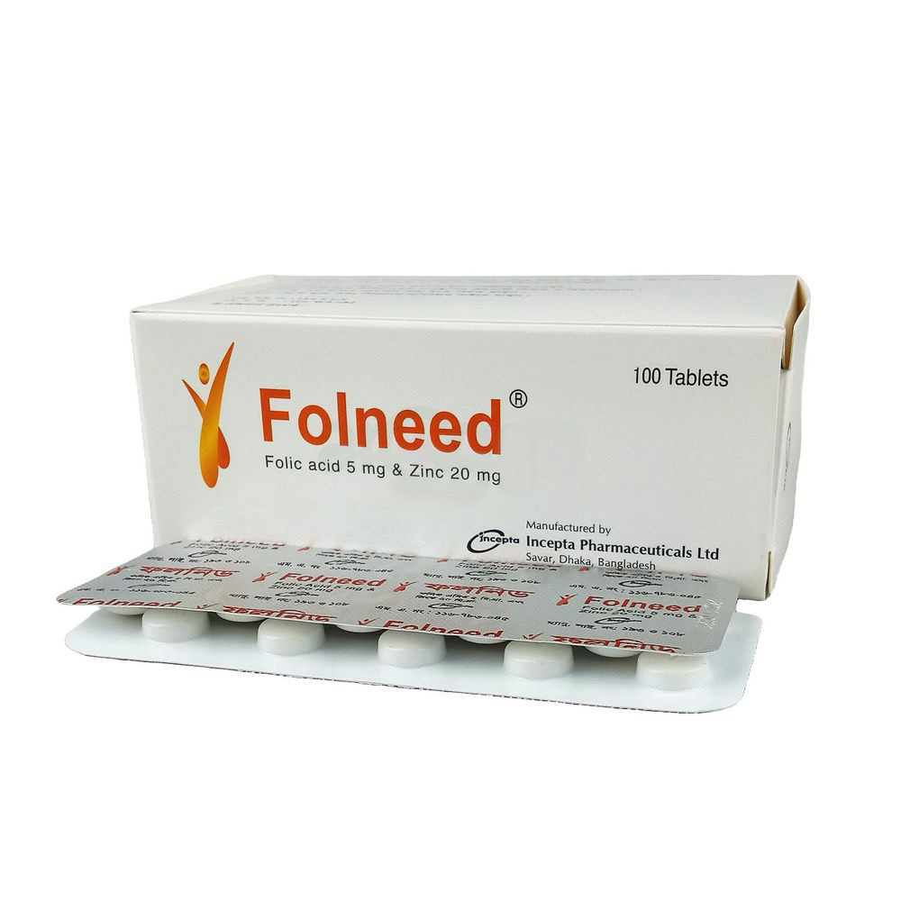 Folneed Tablet 5 mg+20 mg