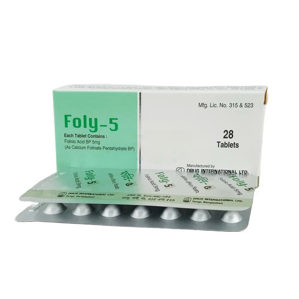 Foly Tablet 5 mg