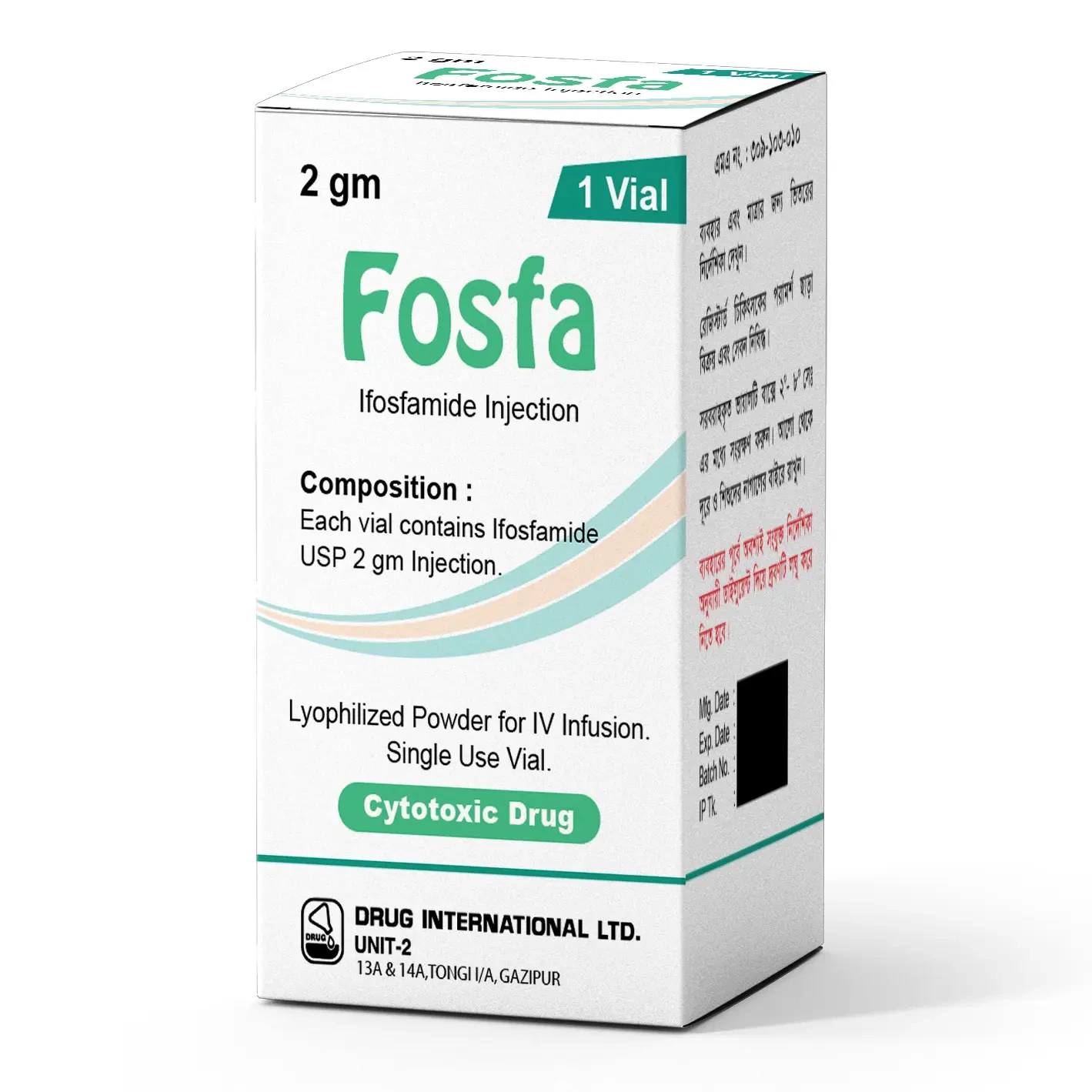 Fosfa IV Infusion 2 gm/vial