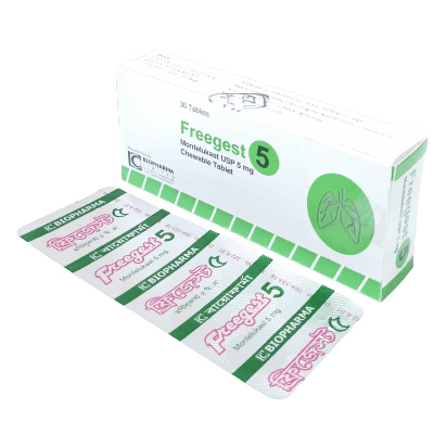 Freegest Chewable Tablet 5 mg