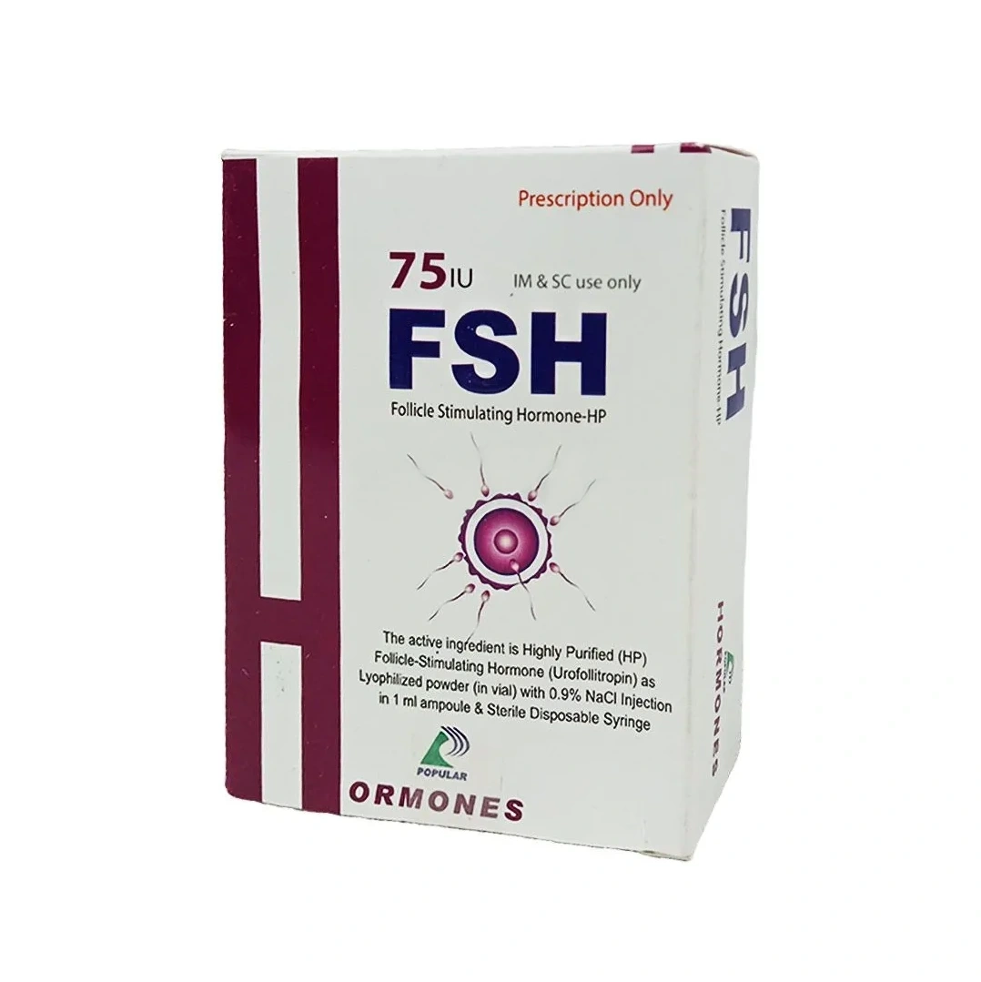 FSH IM/SC Injection 75 IU/vial