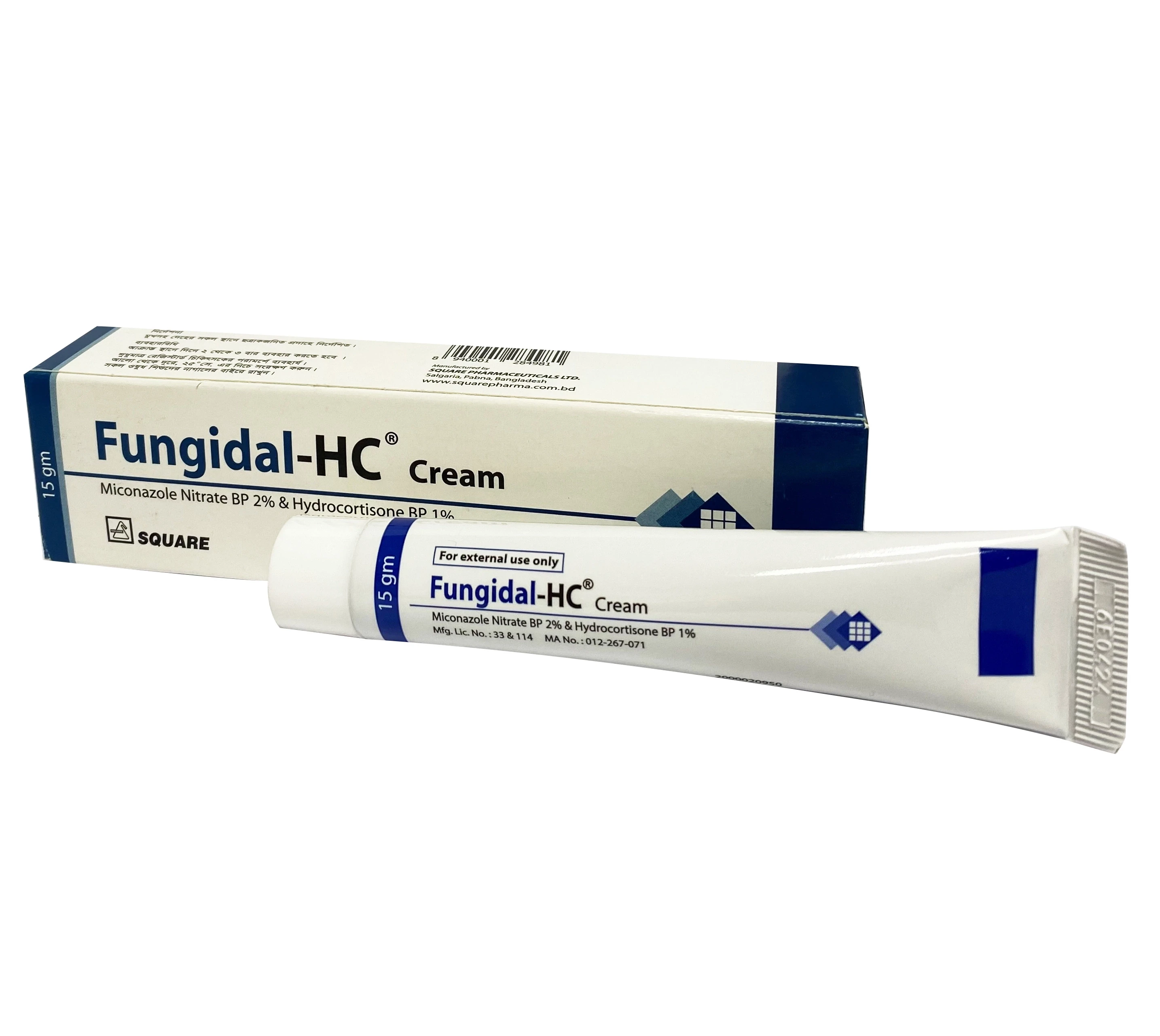 Fungidal-HC Cream 2%+1%