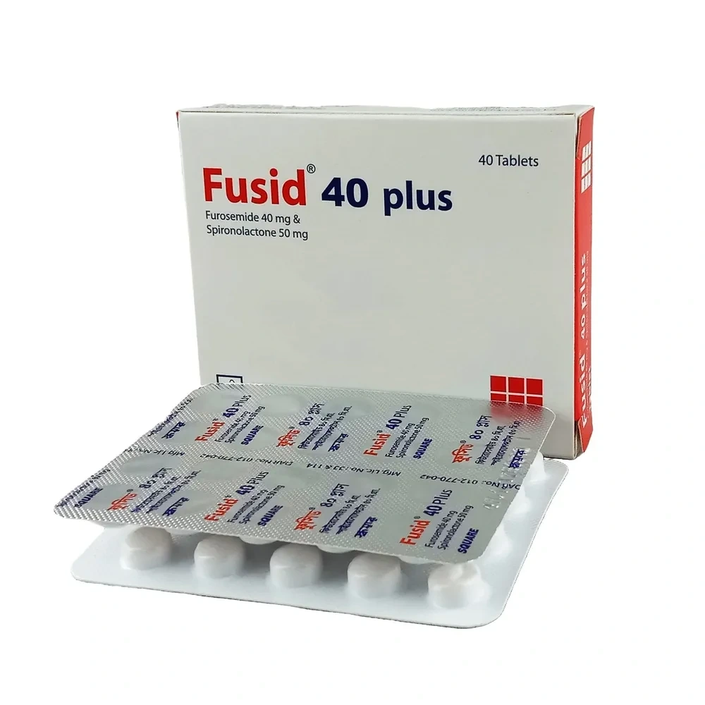 Fusid Plus Tablet 40 mg+50 mg
