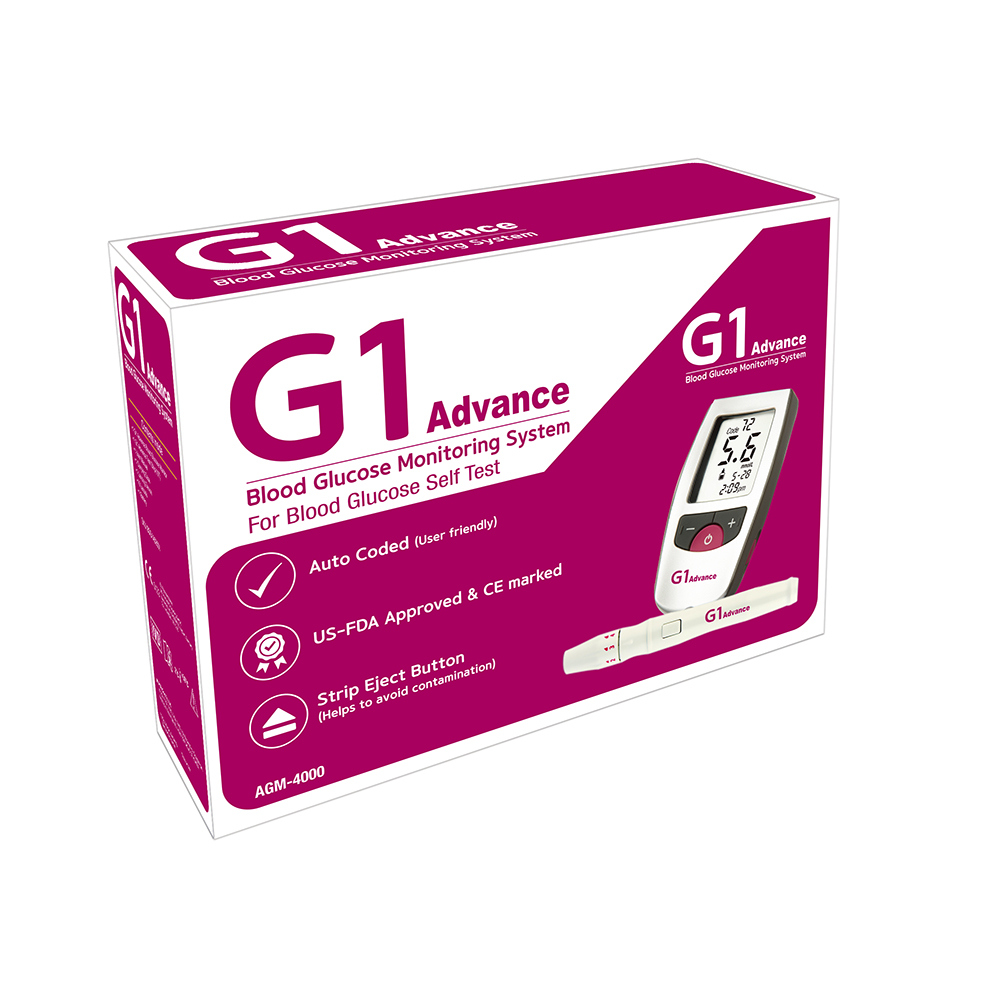 G1 Advance Glucometer 