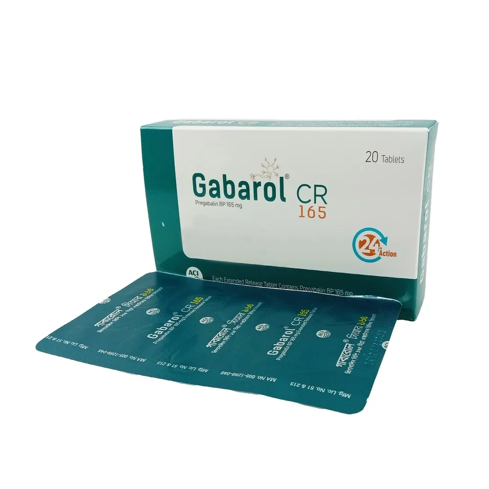 Gabarol CR Tablet (Controlled Release) 165 mg