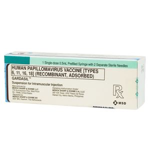 Gardasil গারডাসিল - Human Papillomavirus Quadrivalent