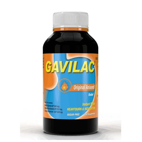 Gavilac (Anised) Oral Suspension (500 mg+213 mg+325 mg)/10 ml