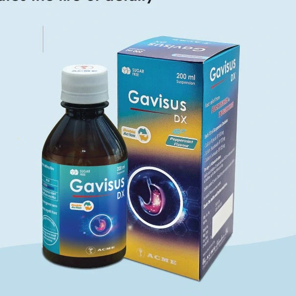 Gavisus DX Oral Suspension (500 mg+213 mg+325 mg)/10 ml