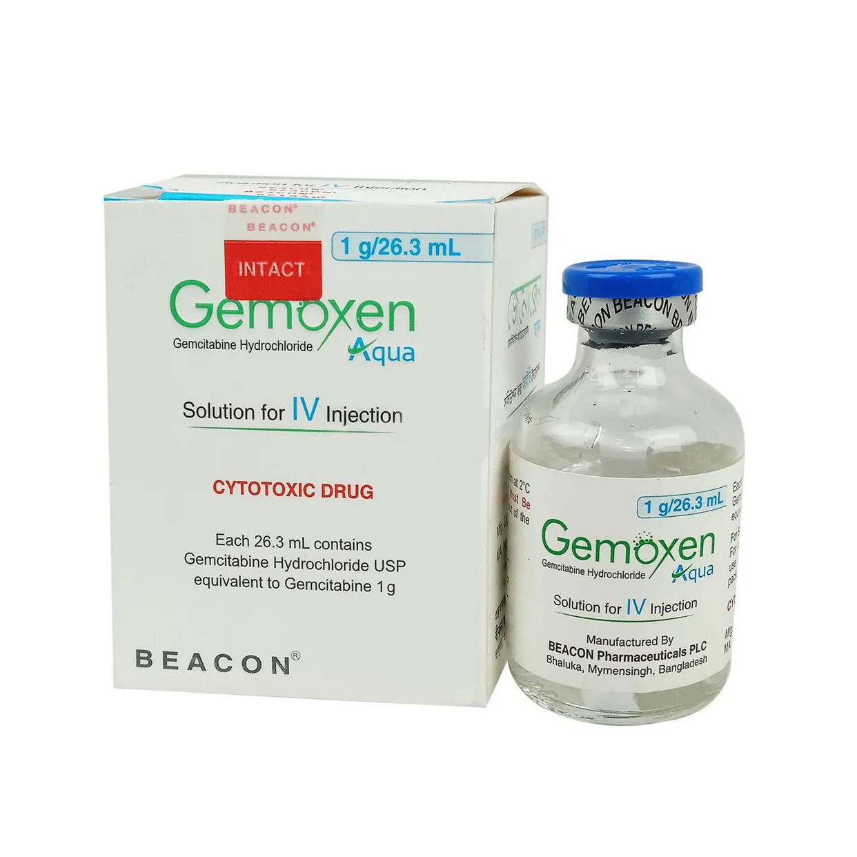Gemoxen Aqua IV Infusion 1 gm/26.3 ml