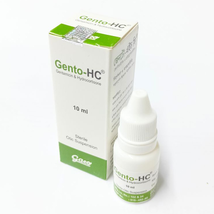 Gento-HC Ear Drop 0.3%+1%