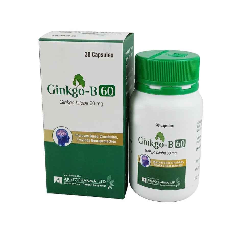 Ginkgo-B Capsule 60 mg