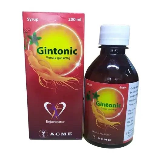 Gintonic Syrup 300 mg/5 ml