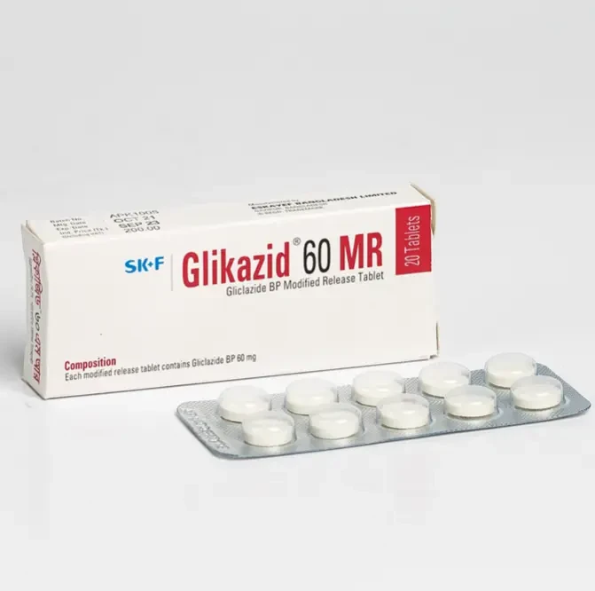 Glikazid MR Tablet (Modified Release) 60 mg