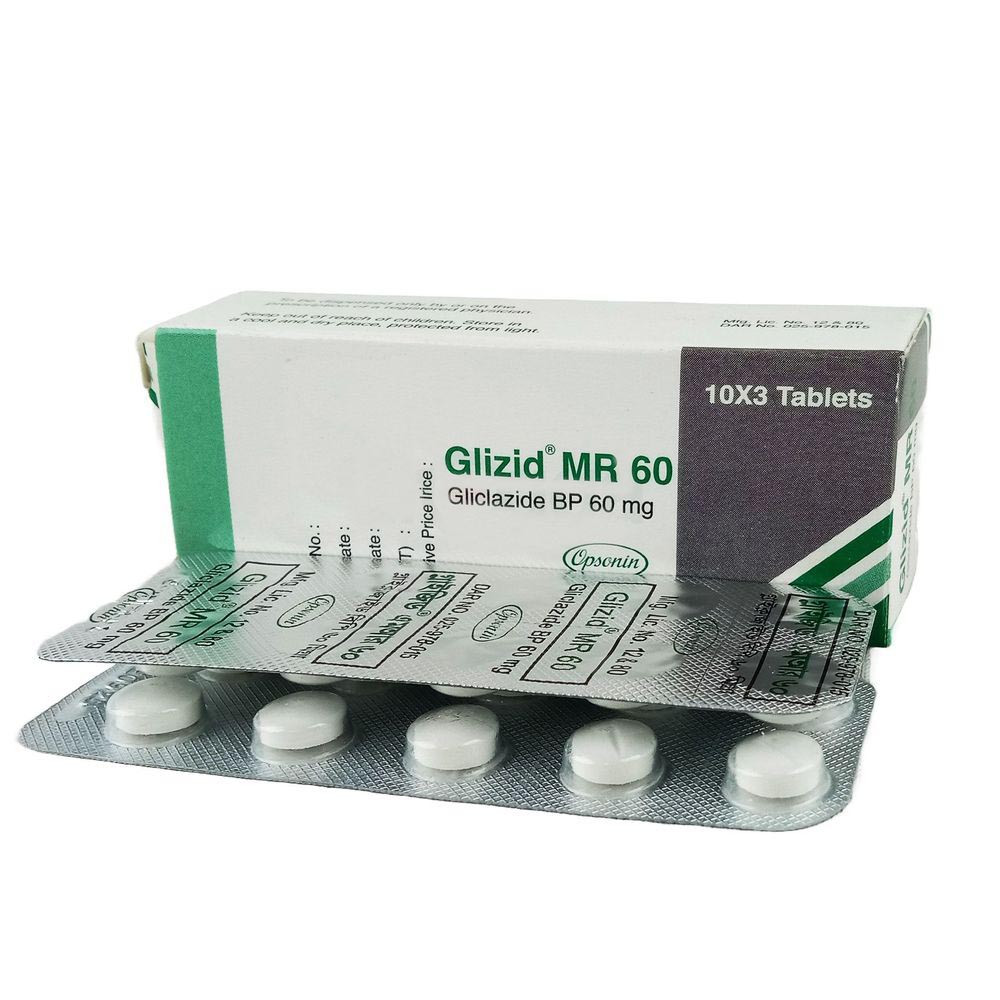 Glizid MR Tablet (Modified Release) 60 mg