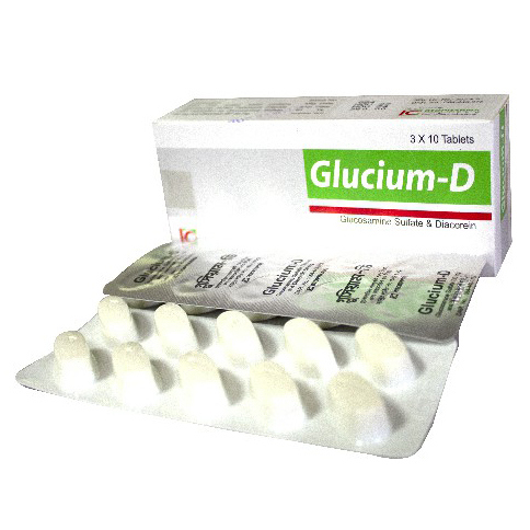 Glucium-D Tablet 750 mg+50 mg