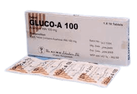 Gluco-A Tablet 100 mg
