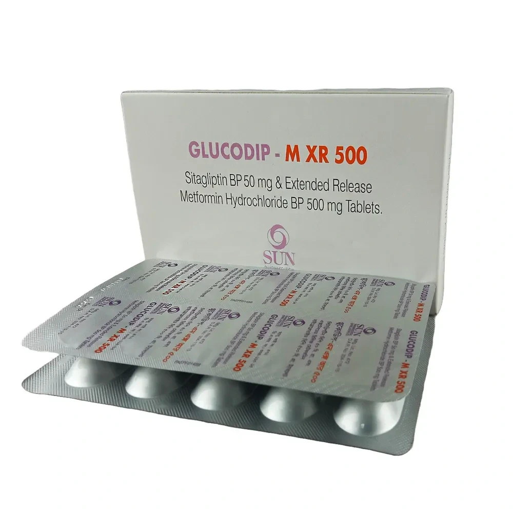 Glucodip-M XR Tablet (Extended Release) 50 mg+500 mg