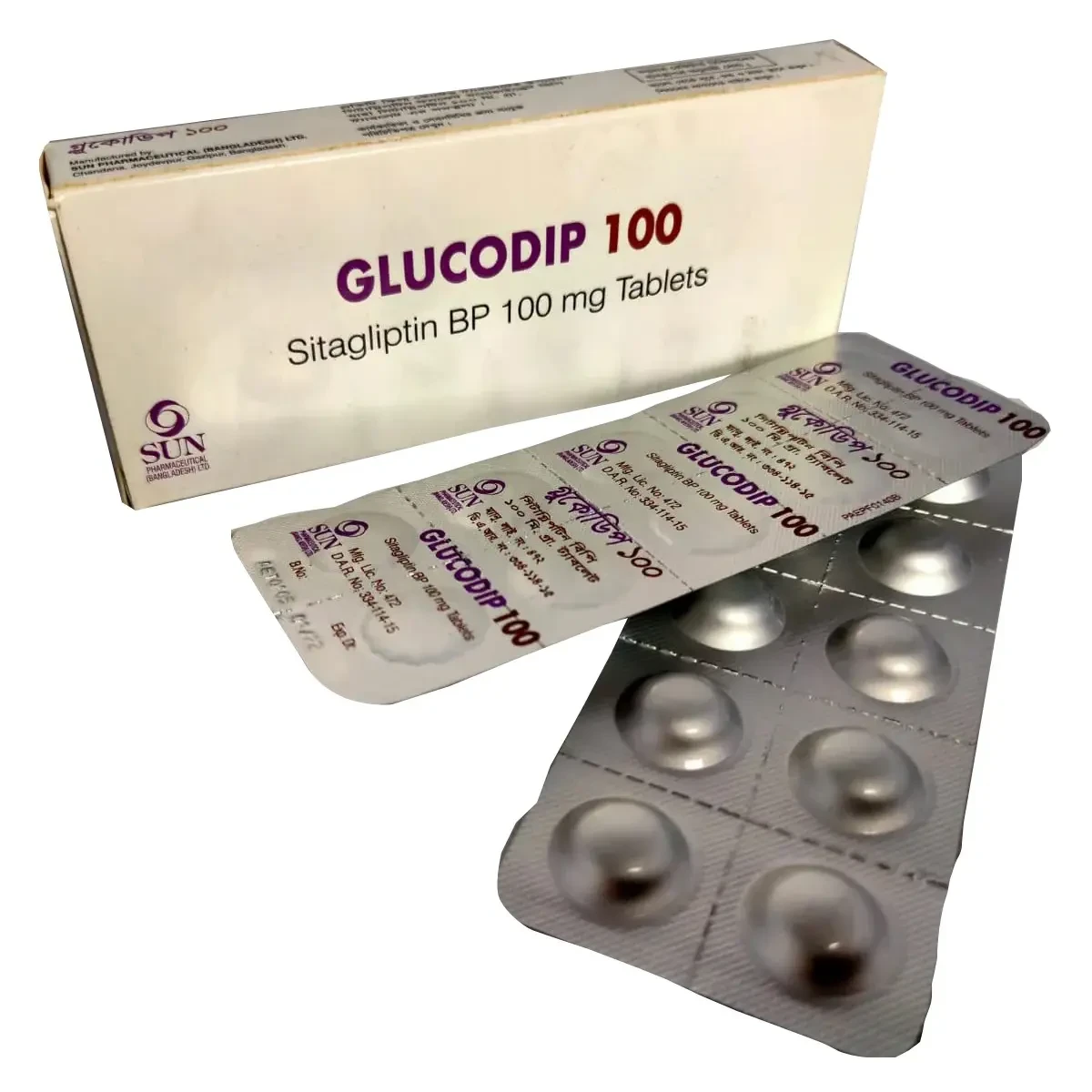 Glucodip Tablet 100 mg