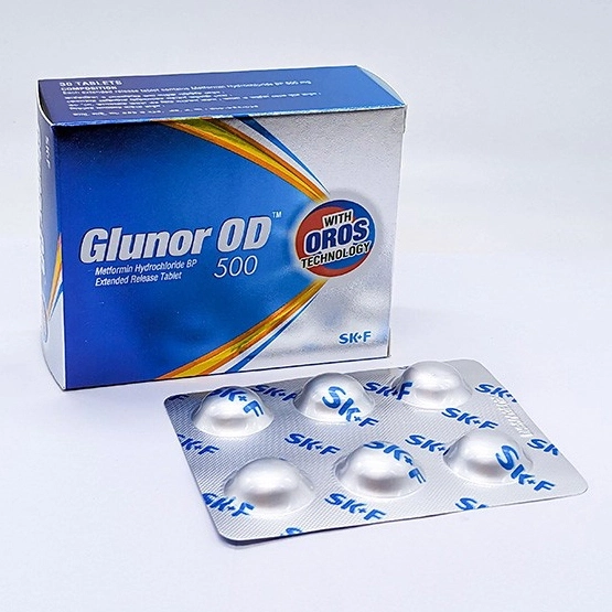 Glunor OD OROS Tablet 500 mg