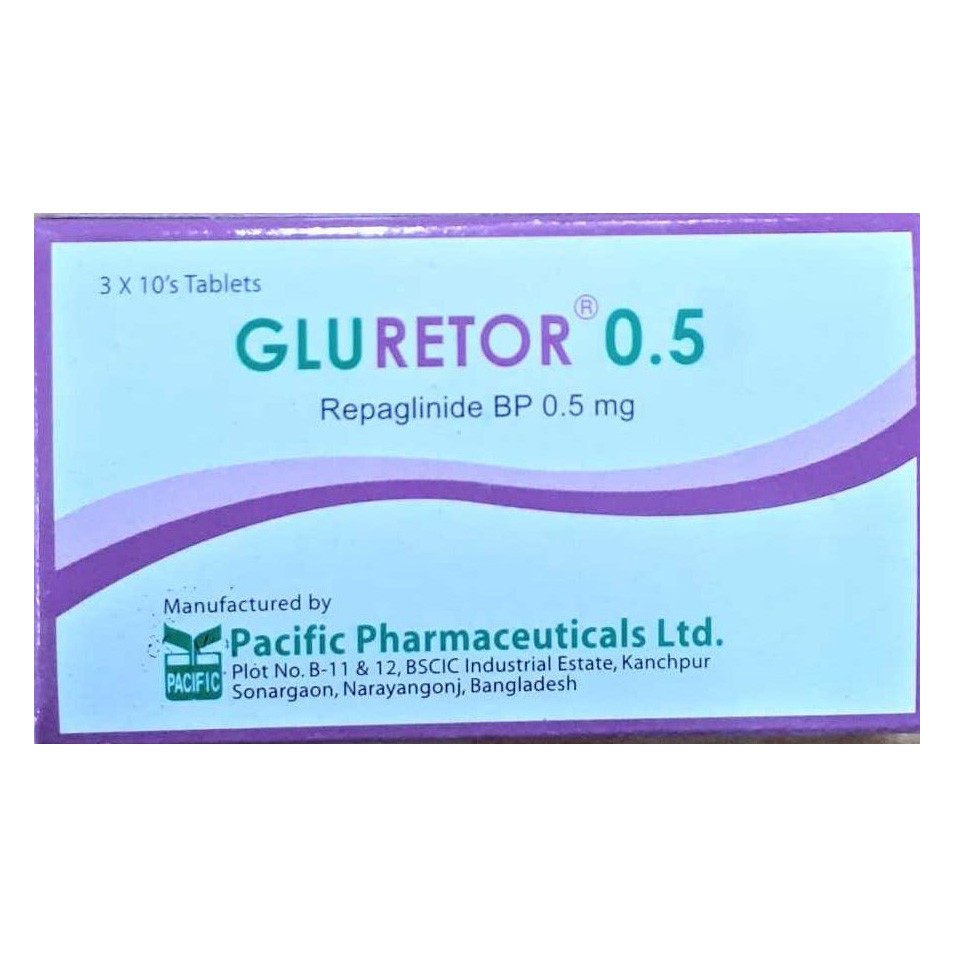 Gluretor Tablet 0.5 mg