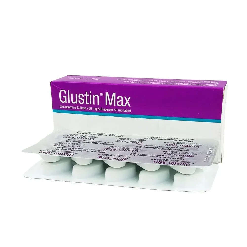 Glustin Max Tablet 750 mg+50 mg