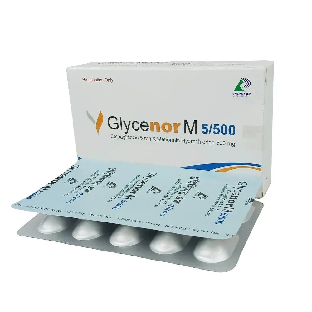 Glycenor M Tablet 5 mg+500 mg