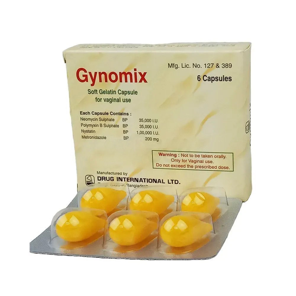 Gynomix Vaginal Suppository 