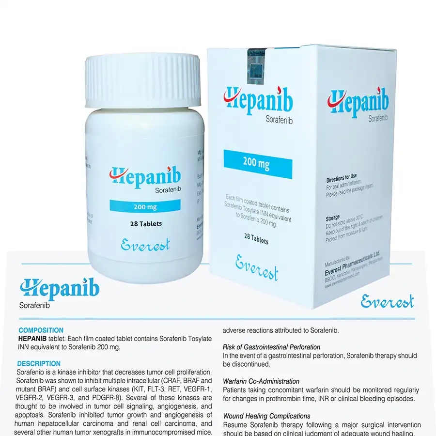 Hepanib Tablet 200 mg