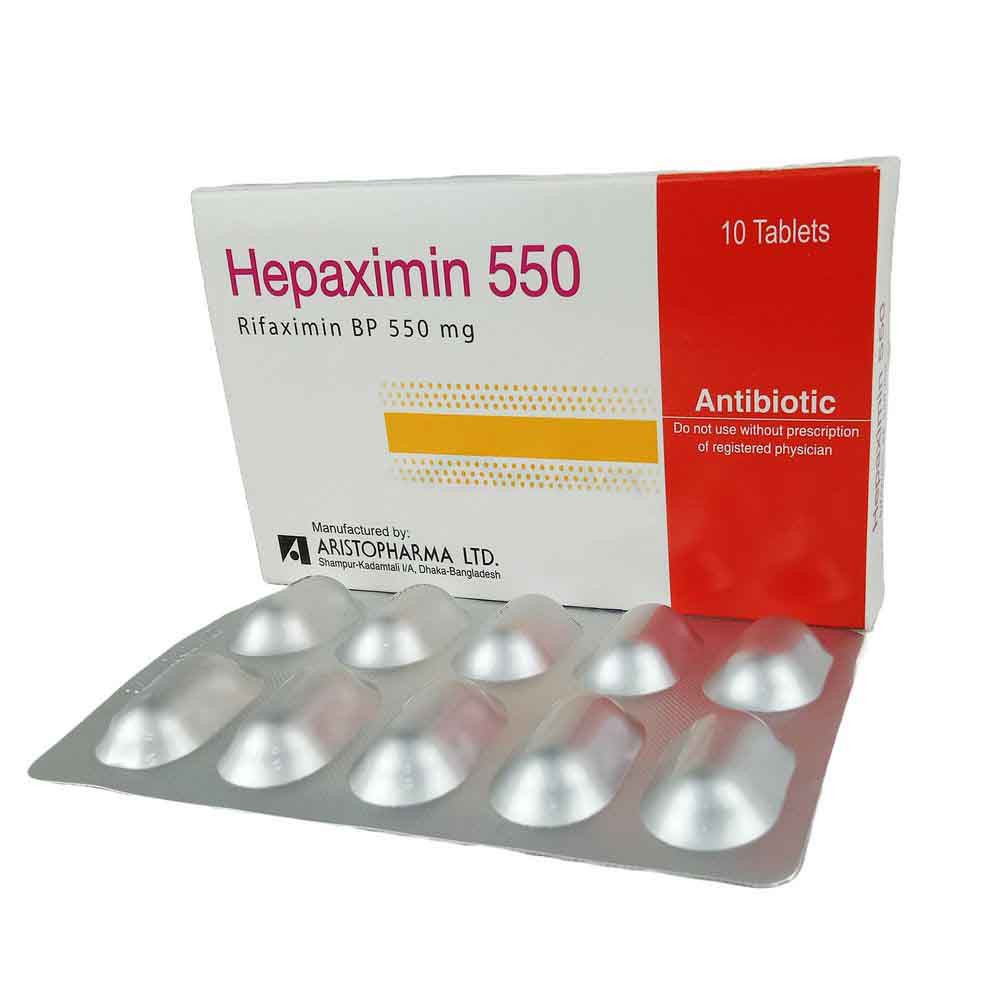 Hepaximin Tablet 550 mg