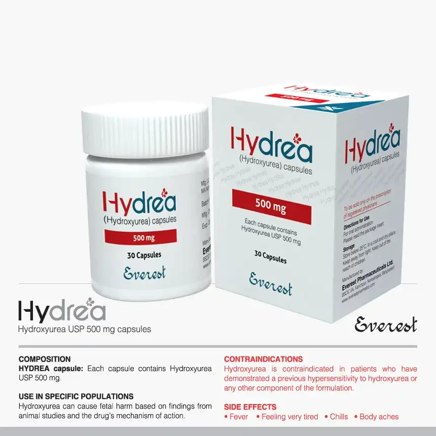 Hydrea Roche Hydrea Capsule 500 mg Uses, Dosage, Side Effects - Bissoy