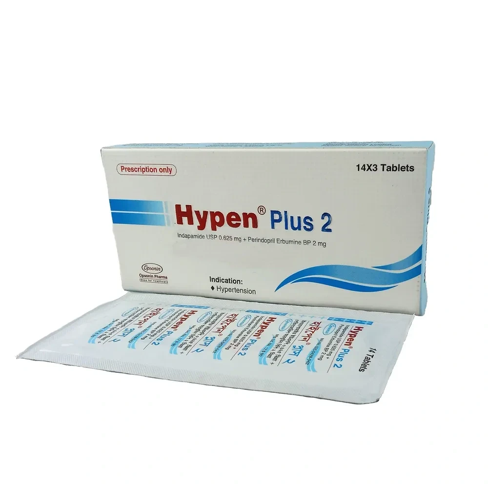 Hypen Plus Tablet 2 mg+0.625 mg