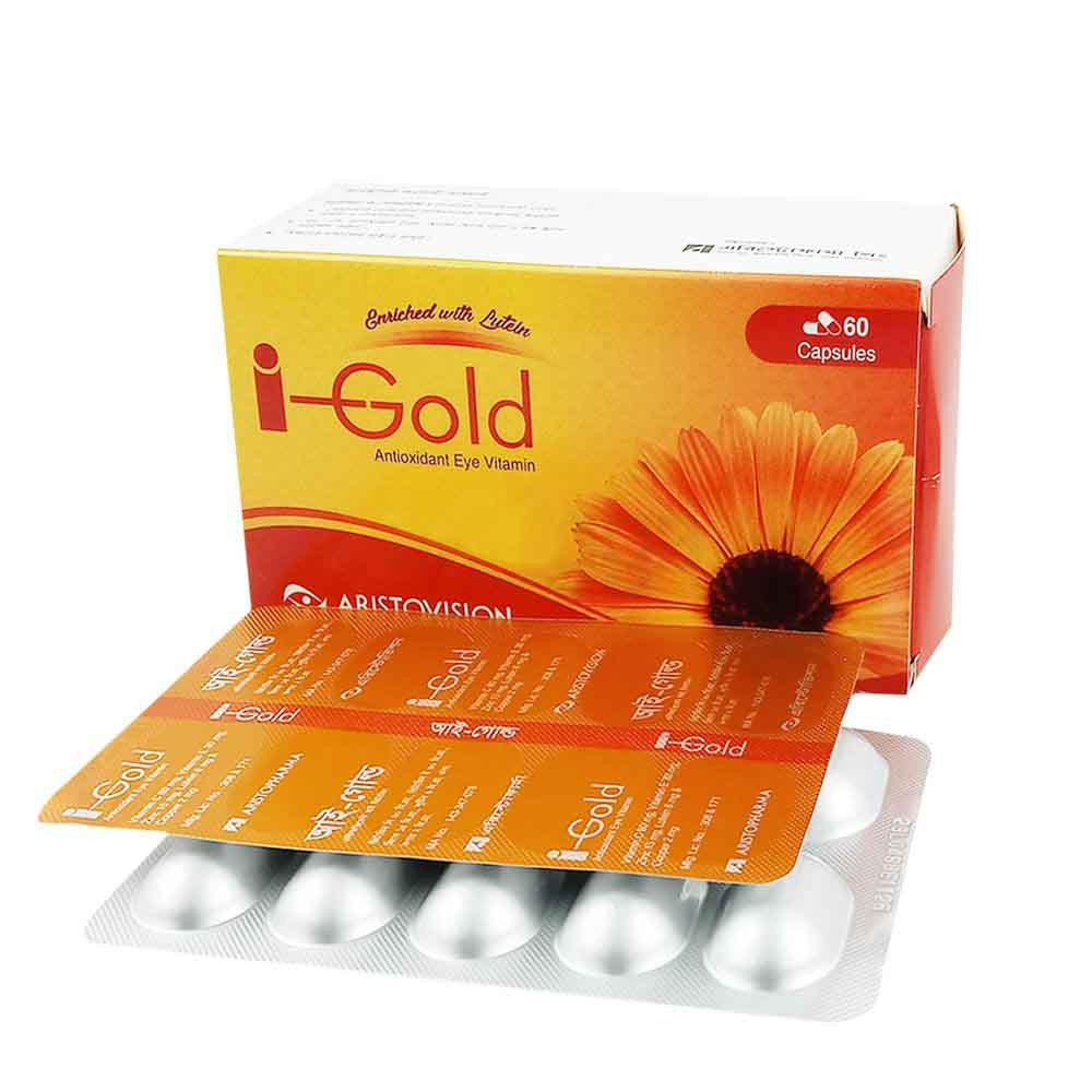 I-Gold Capsule 60 mg+30 mg+6 mg+2 mg+15 mg