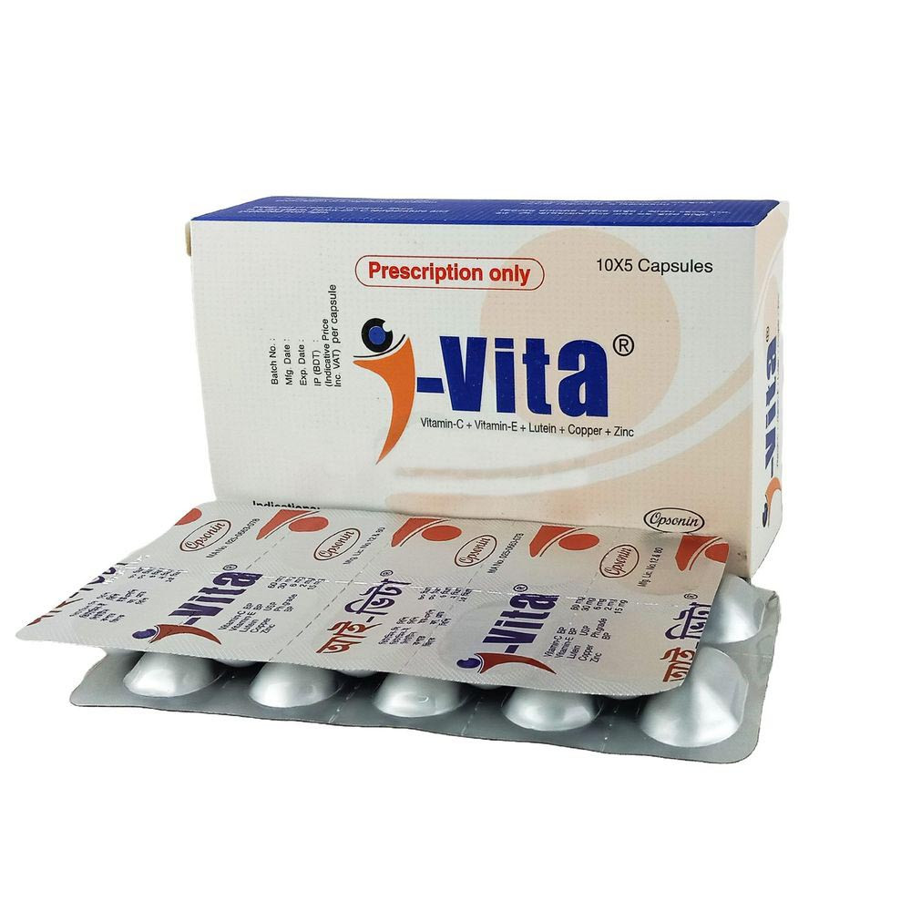 I-Vita Capsule 60 mg+30 mg+6 mg+2 mg+15 mg