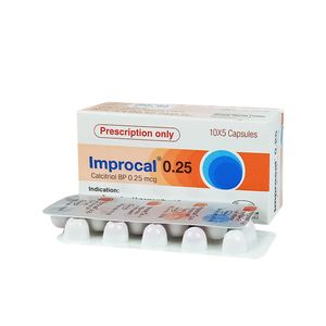 Improcal Capsule (Liquid Filled) 0.25 mcg