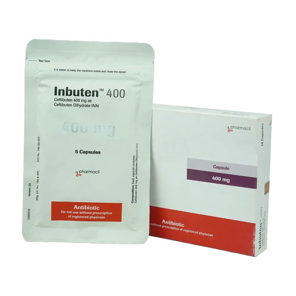 Inbuten Capsule 400 mg