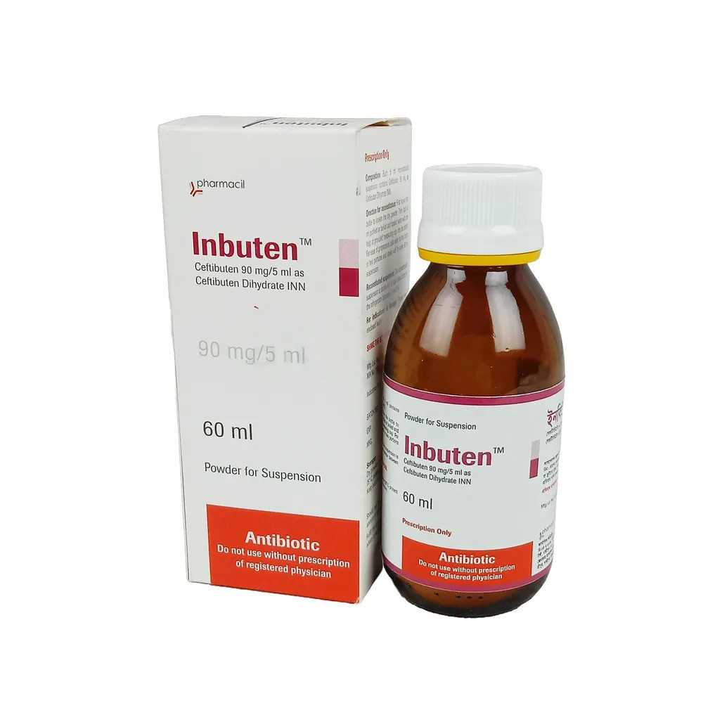 Inbuten Powder for Suspension 90 mg/5 ml