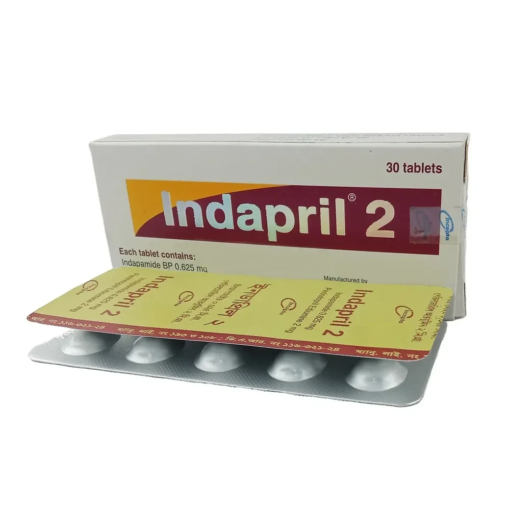 Indapril Tablet 2 mg+0.625 mg
