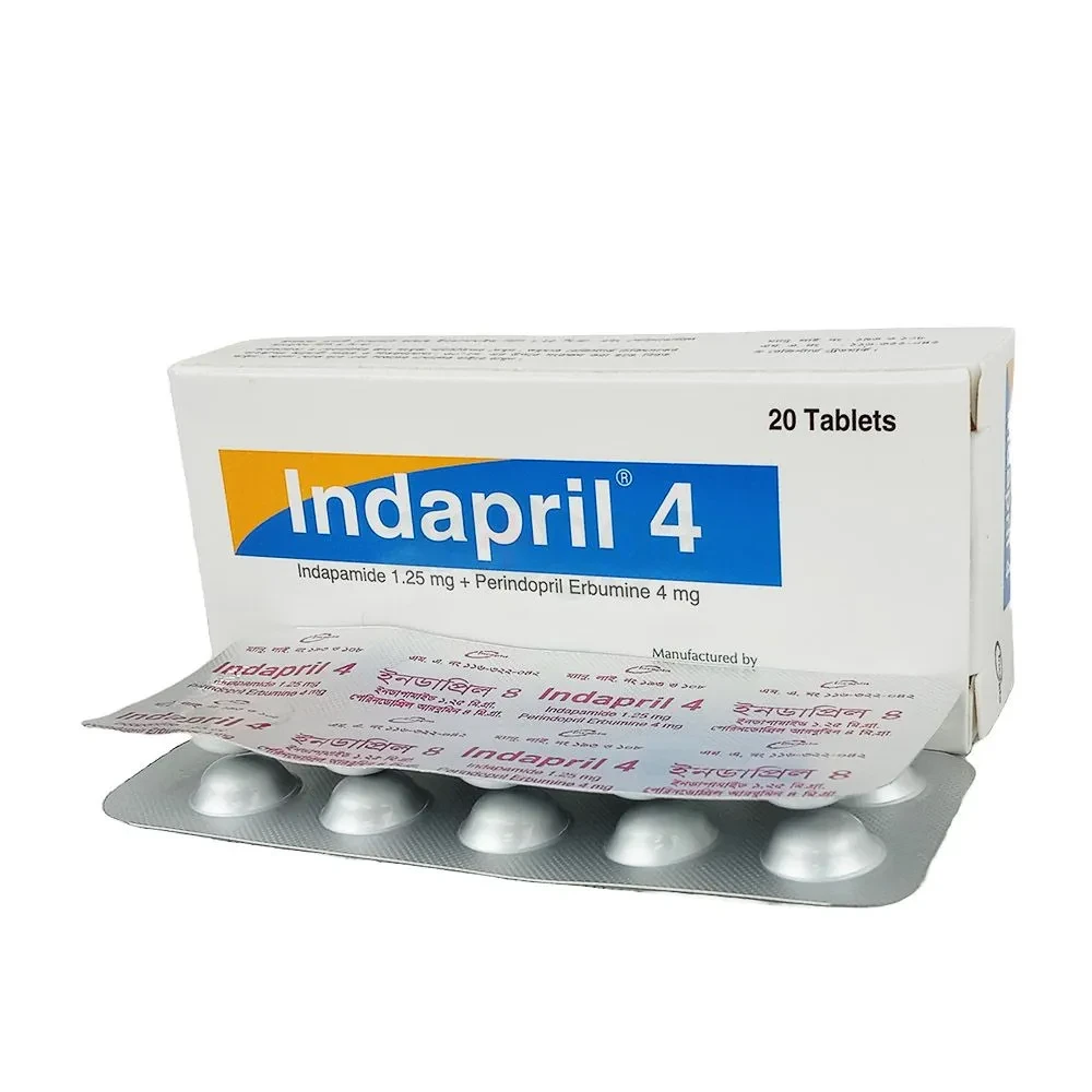 Indapril Tablet 4 mg+1.25 mg