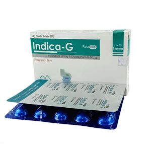 Indica-G Inhalation Capsule 110 mcg+50 mcg