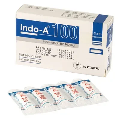 Indo-A Suppository 100 mg