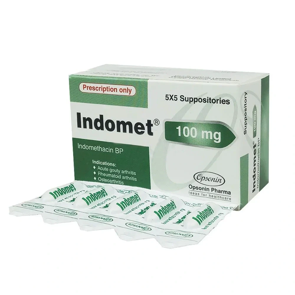 Indomet Suppository 100 mg