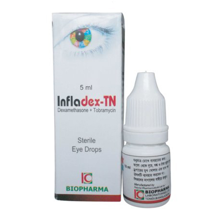 Infladex-TN Ophthalmic Solution 0.1%+0.3%