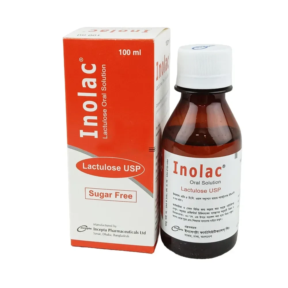 Inolac Oral Solution 3.35 gm/5 ml