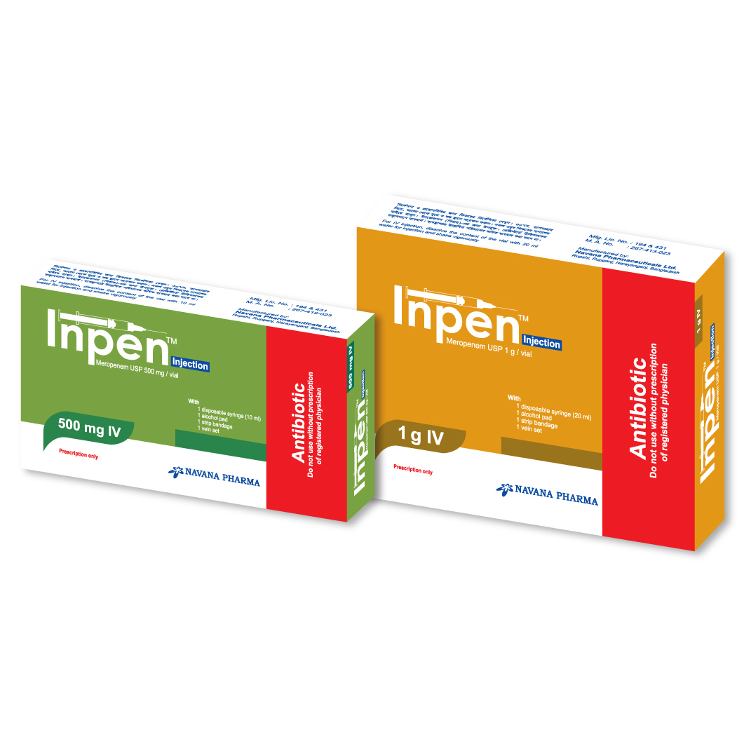 Inpen IV Injection or Infusion 500 mg/vial
