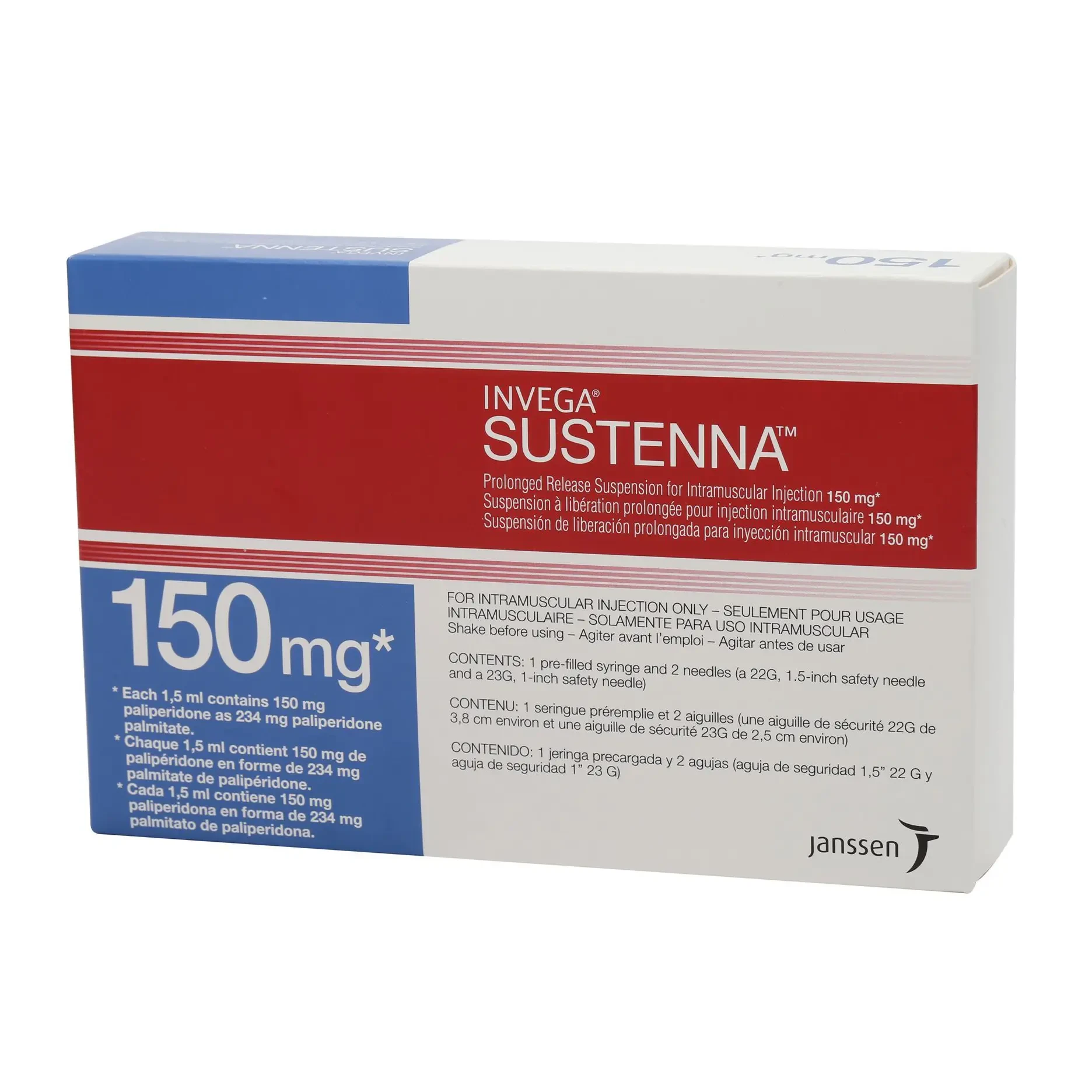 Invega Sustenna ইনভেগা সাস্টেনা - Paliperidone Palmitate