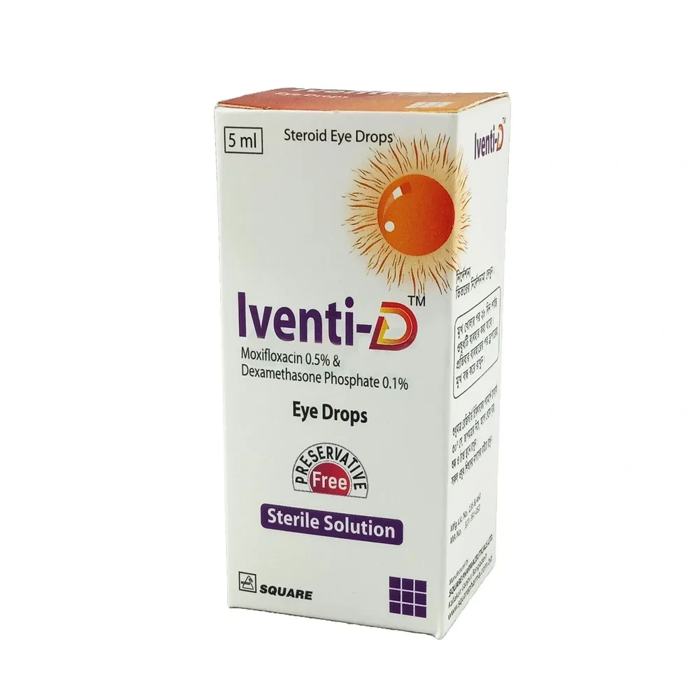 Iventi-D Ophthalmic Solution 0.5%+0.1%