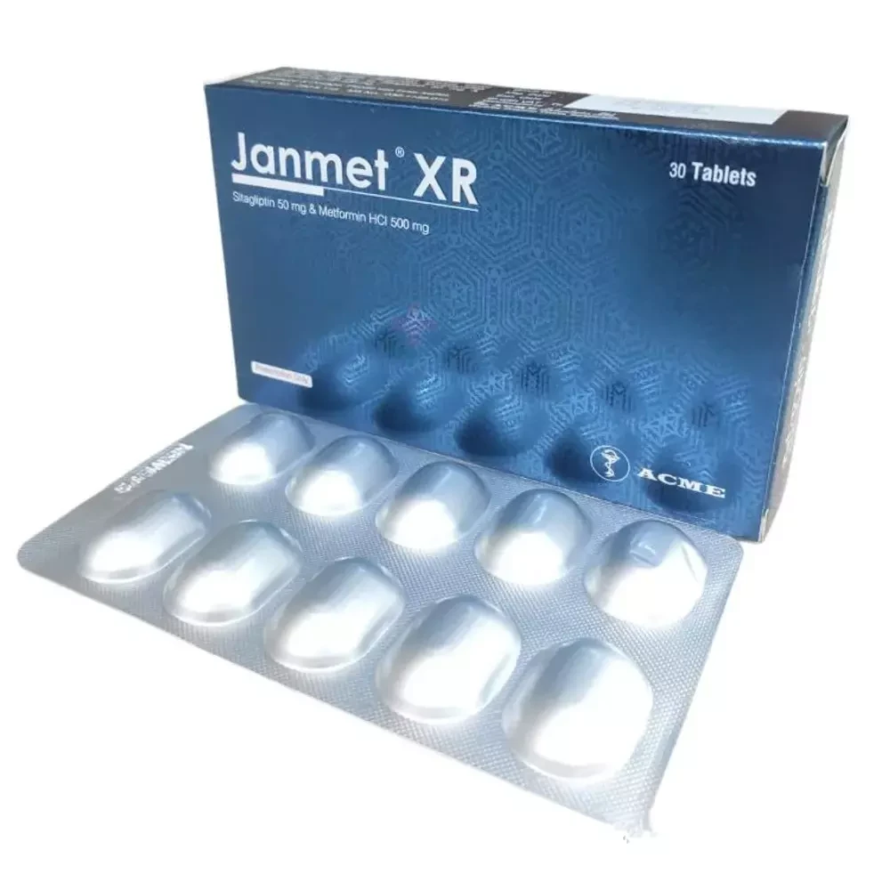 Janmet XR Tablet (Extended Release) 50 mg+500 mg