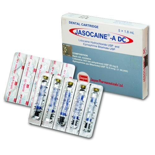 Jasocaine-A DC Injection 2%+0.00125%